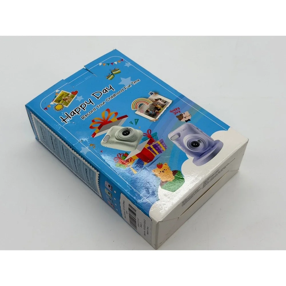 DIY Instant Digital SD Card‎ Camera Kids Photography Green Thermal Printing New